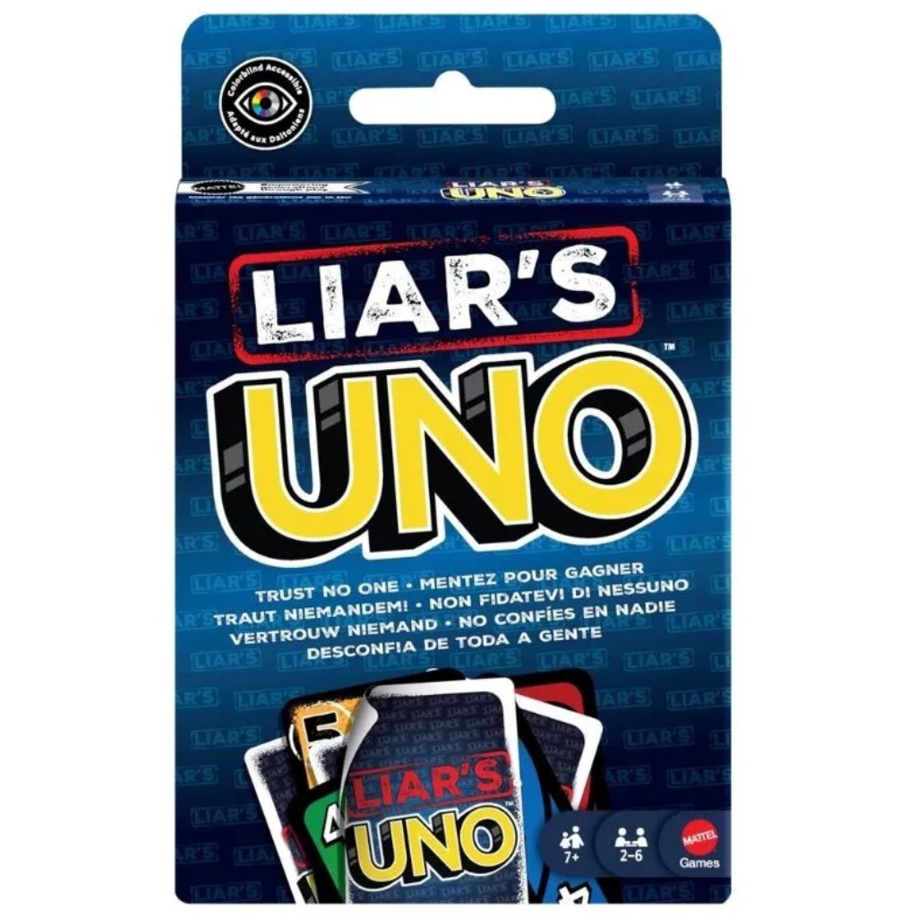 imagen de UNO Liars juego de cartas - Mattel 3