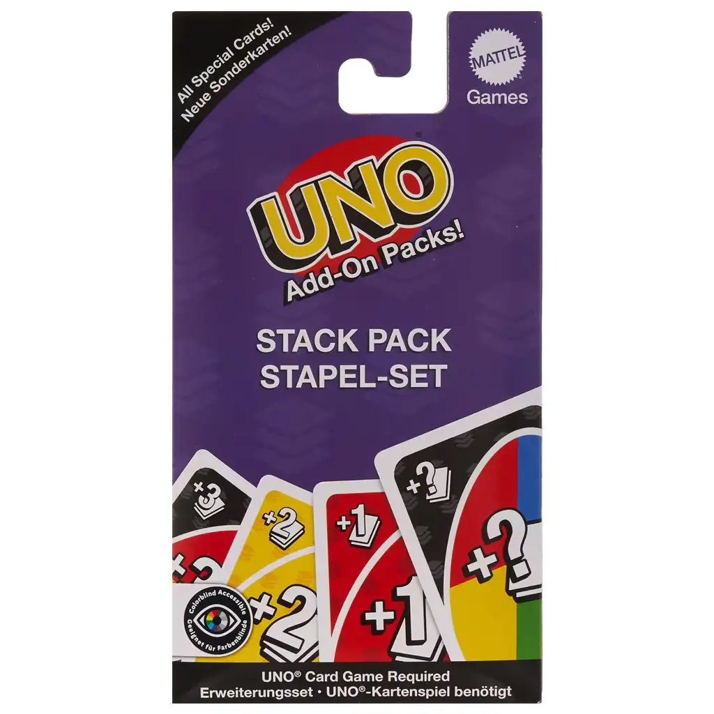 imagen de UNO: Paquete de cartas de expansión de penalización - Mattel 1