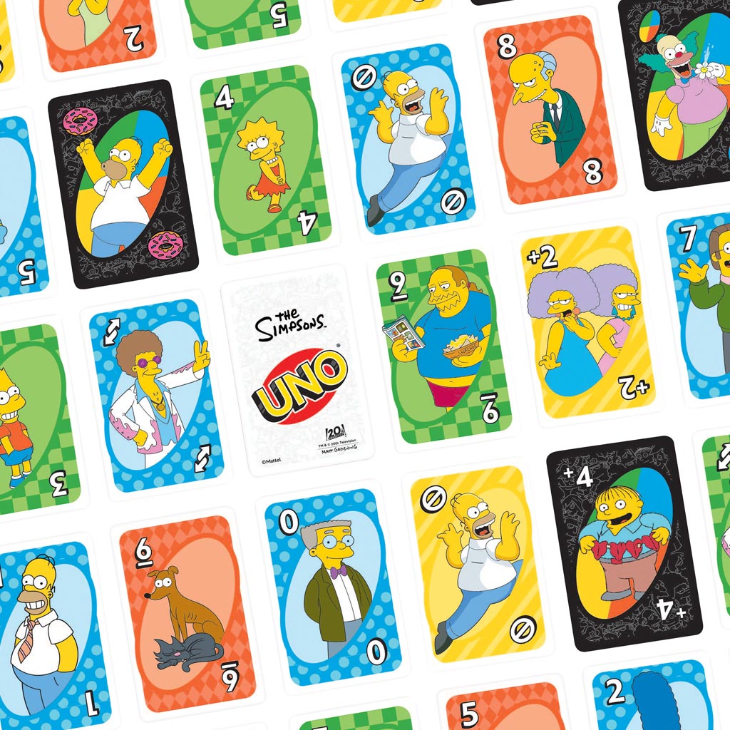 imagen de UNO Simpson juego de cartas - Mattel 4