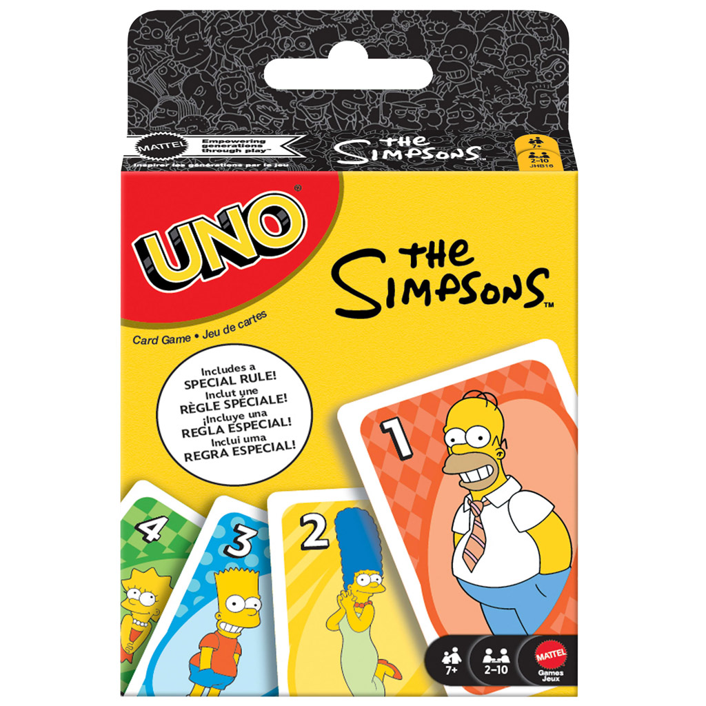 imagen de UNO Simpson juego de cartas - Mattel 1