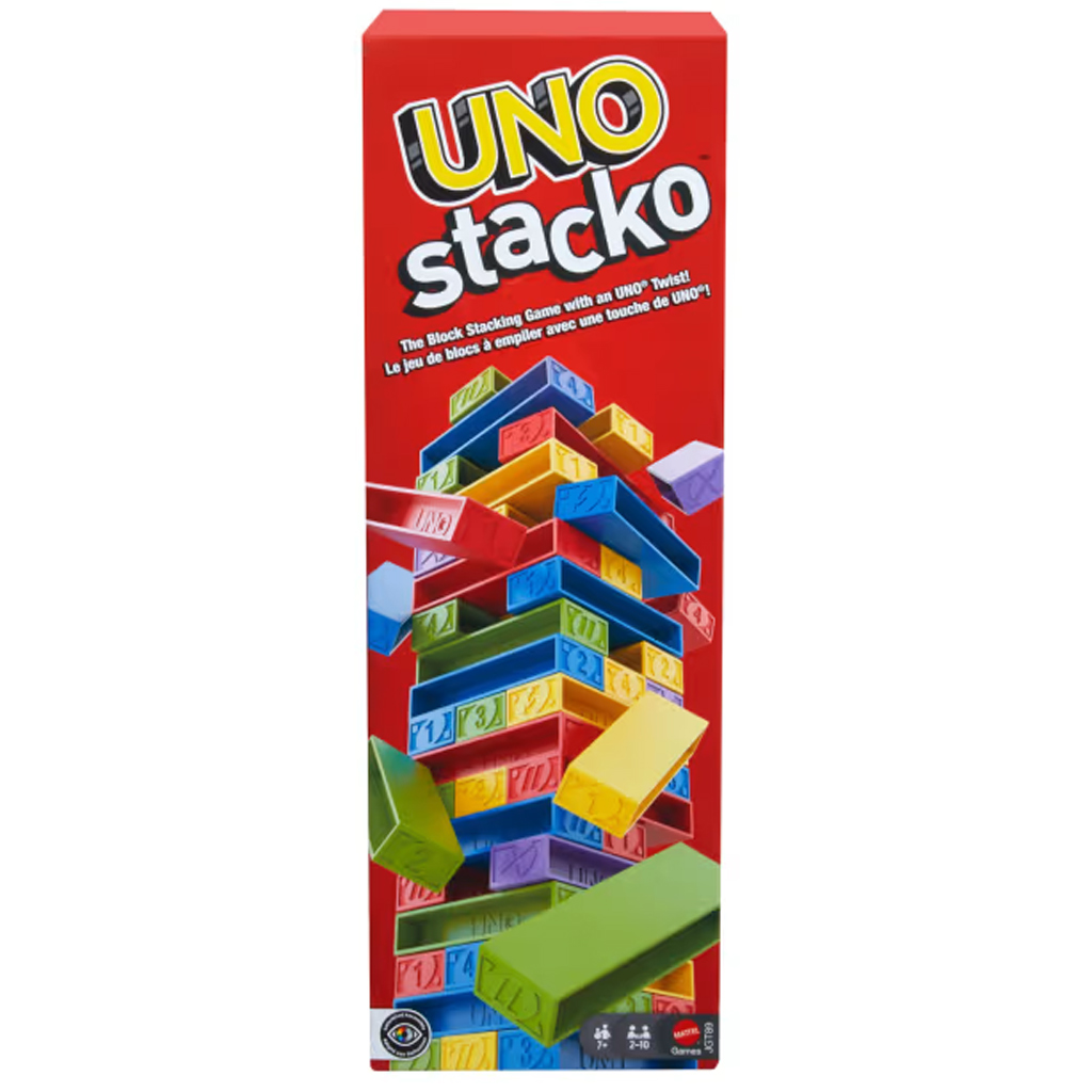 imagen de UNO Stacko juego de mesa - Mattel 1
