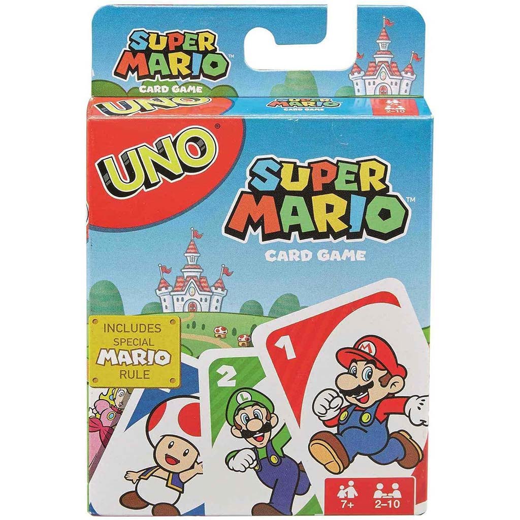 imagen de UNO Super Mario juego de cartas - Mattel 1