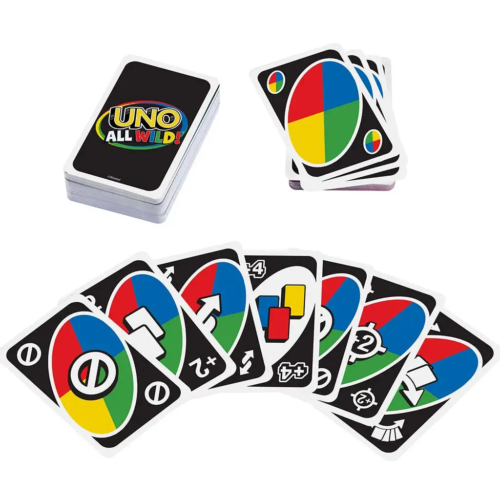 imagen de UNO: ¡Todo Salvaje! - Juego de cartas de locura - Mattel 2