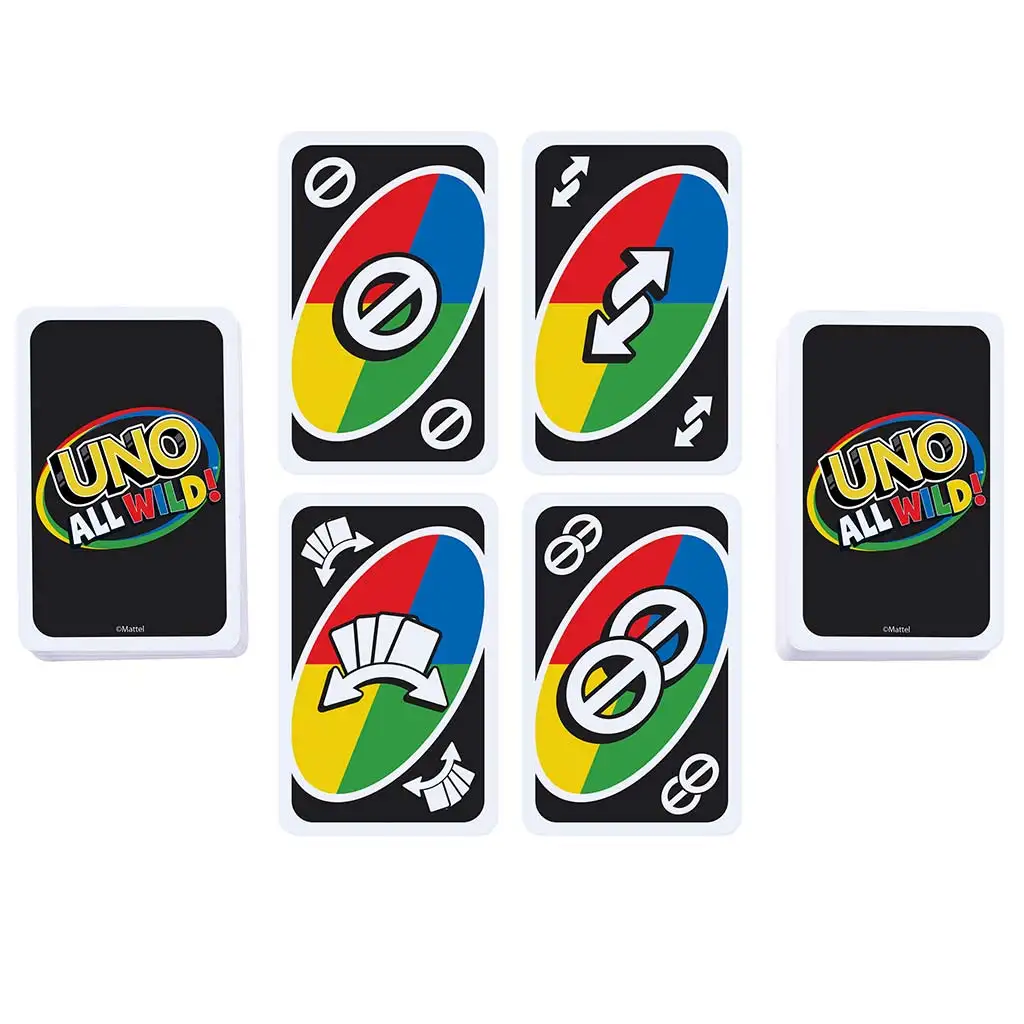 imagen de UNO: ¡Todo Salvaje! - Juego de cartas de locura - Mattel 4