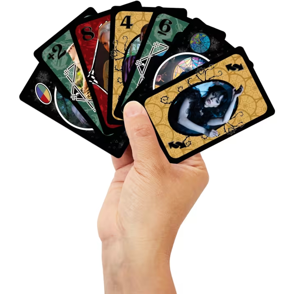 imagen de UNO Wednesday juego de cartas - Mattel 2