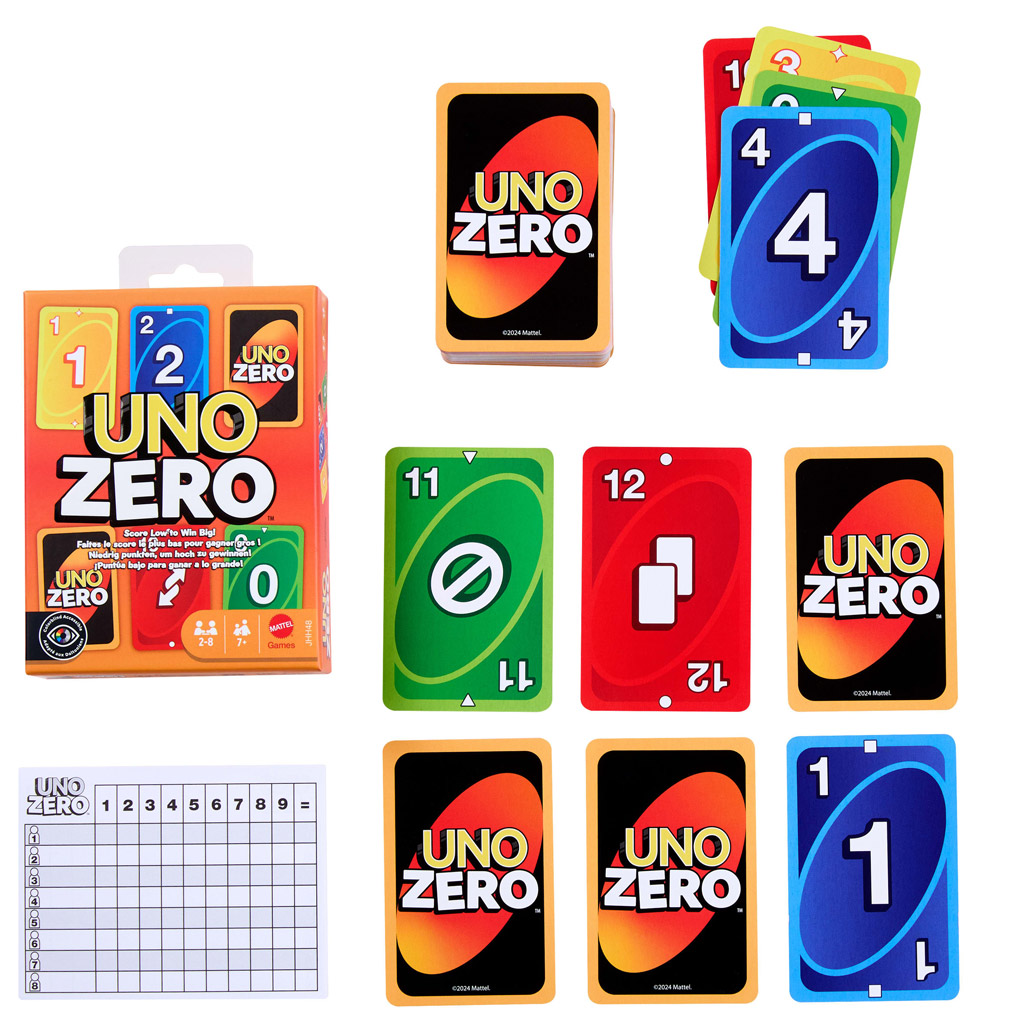 imagen de UNO Zero juego de cartas - Mattel 2