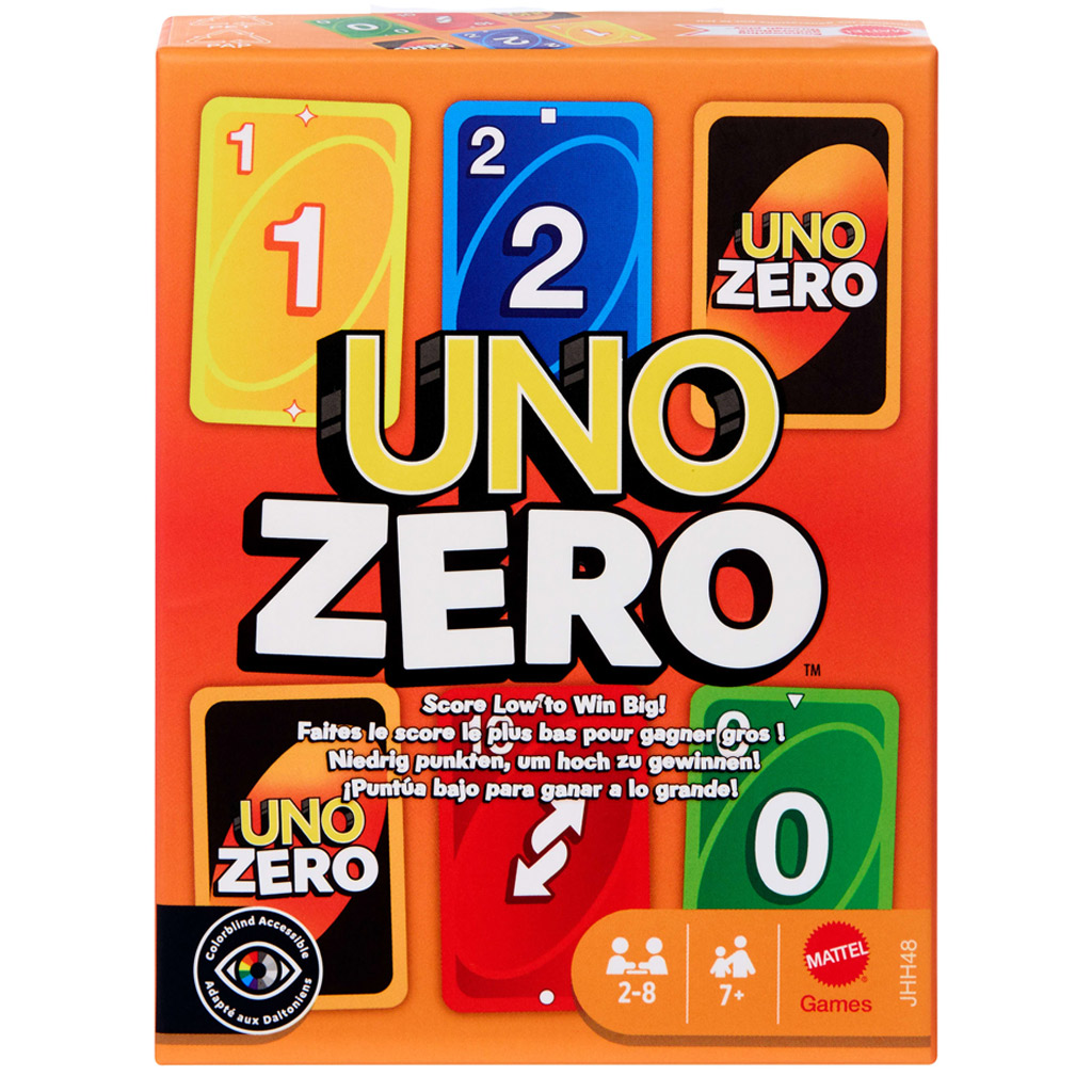 imagen de UNO Zero juego de cartas - Mattel 1
