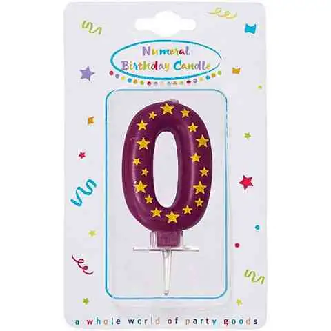 imagen de Vela de cumpleaños con estrellas 0 1