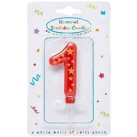 imagen de Velas numéricas estrelladas 1 1