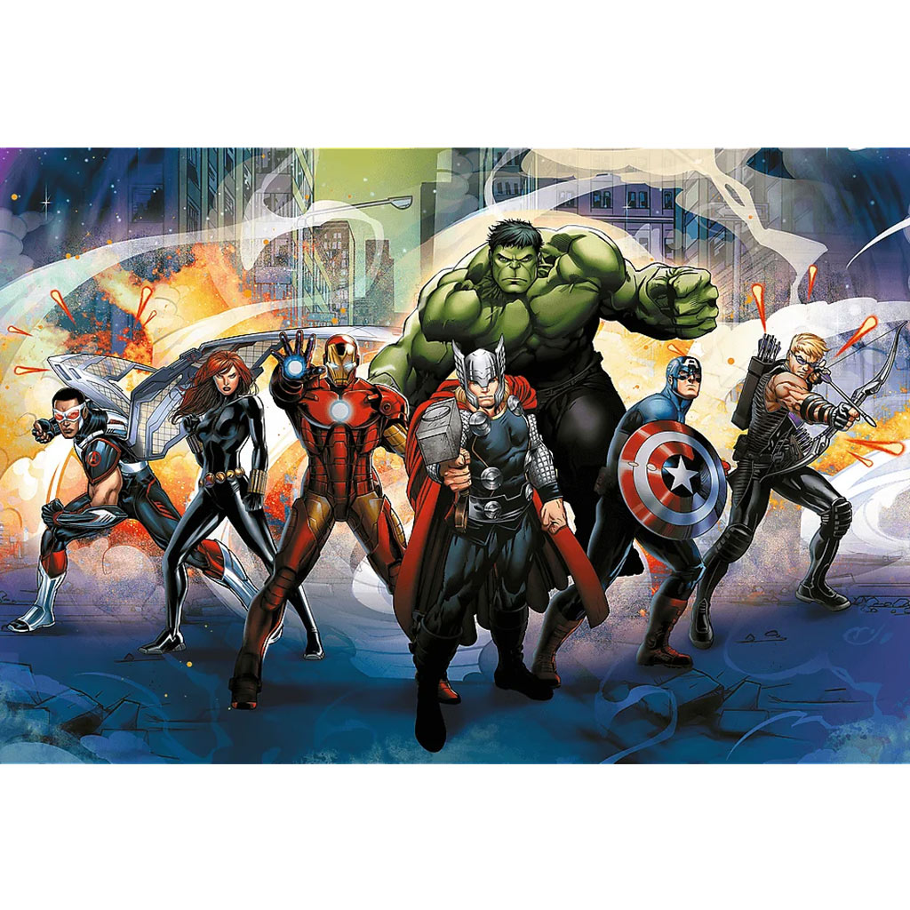 imagen de Vengadores el equipo 160 piezas puzzle - Trefl 2