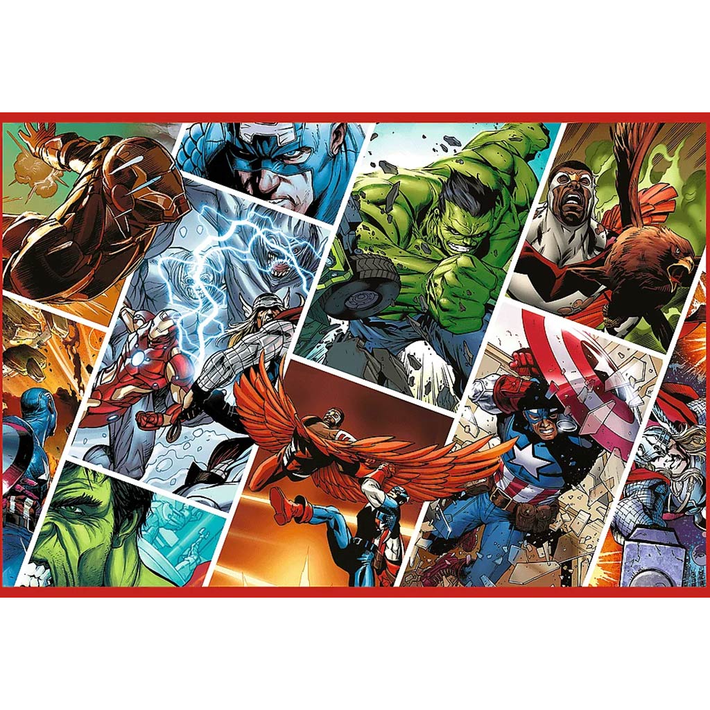 imagen de Vengadores los defensores del mundo 2x200 piezas puzzle – Trefl 2