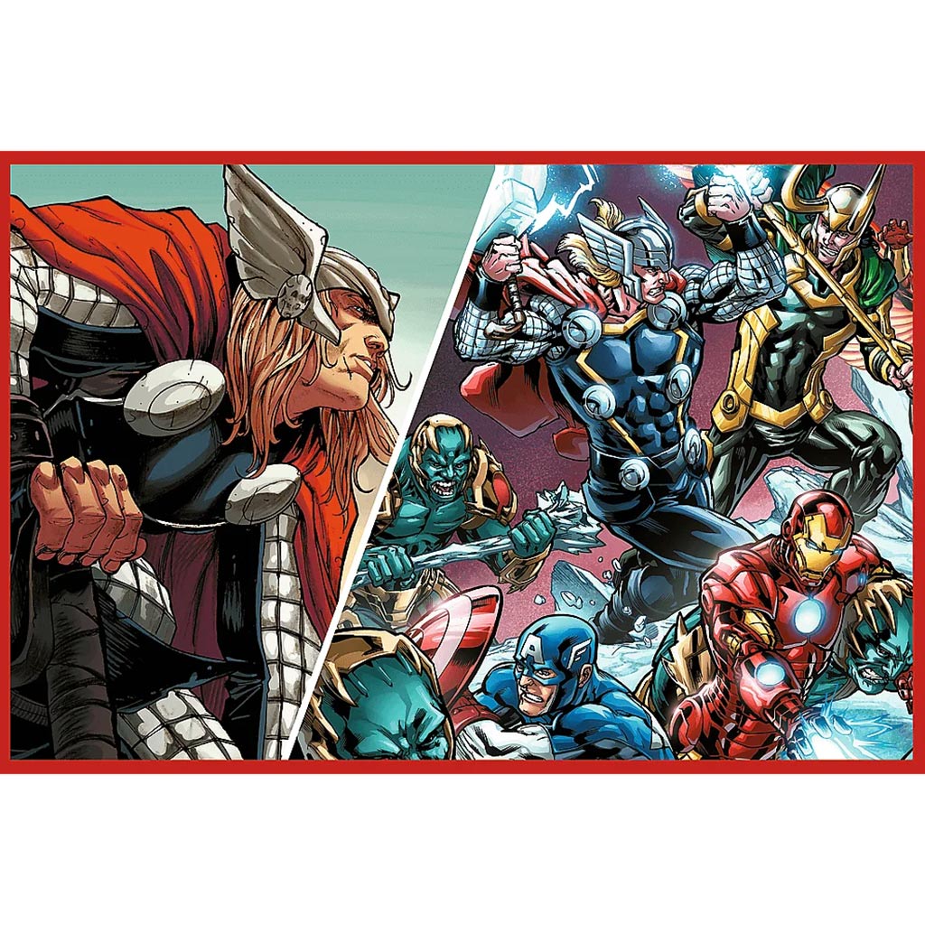 imagen de Vengadores los defensores del mundo 2x200 piezas puzzle – Trefl 3