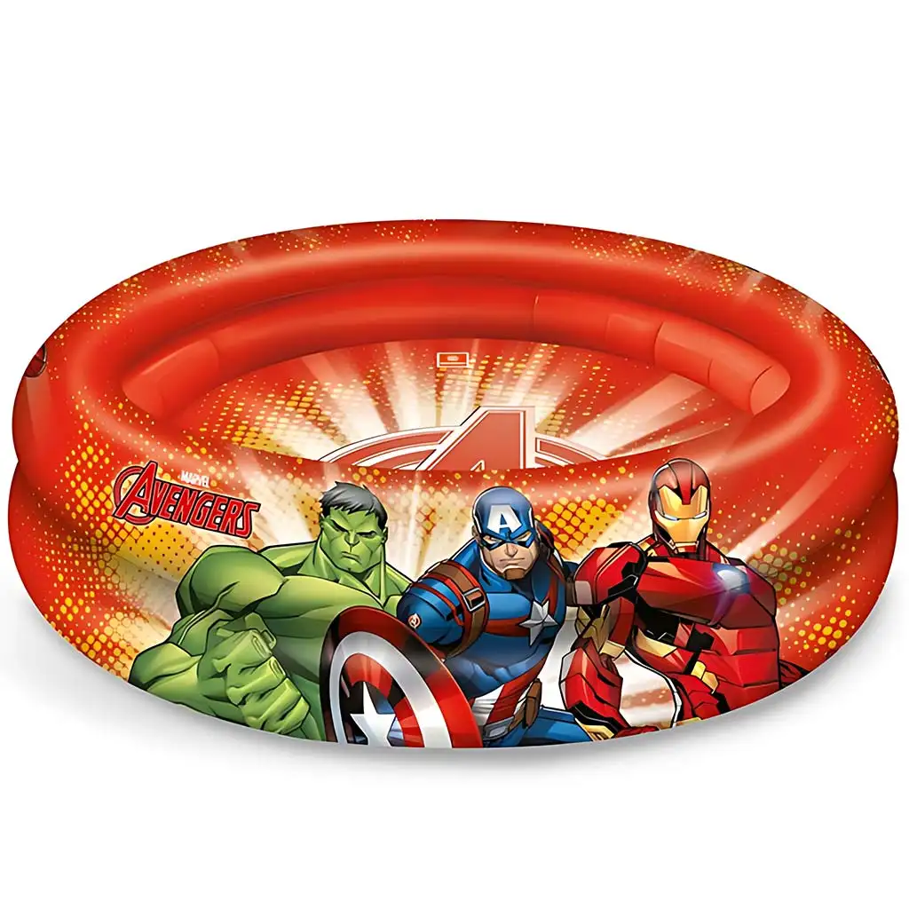 imagen de Vengadores: piscina inflable de 2 anillos de 100 cm - Mondo Toys 1