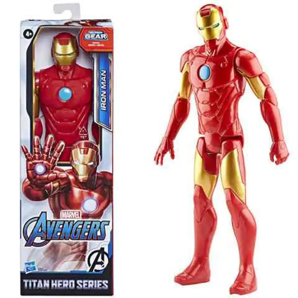 imagen de Vengadores Titan Hero: Iron Man figura de 30cm - Hasbro 1