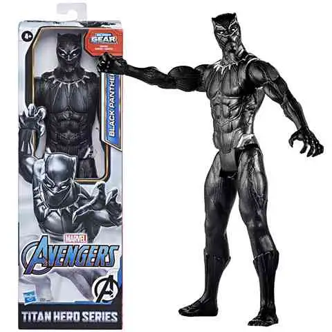 imagen de Vengadores Titan Hero: Pantera Negra figura de acción de 30 cm - Hasbro 1