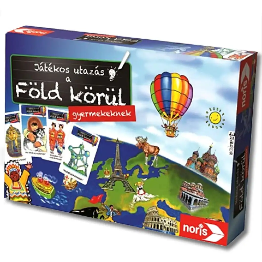 imagen de Viaje Jugando por el Mundo para Niños - Noris 1