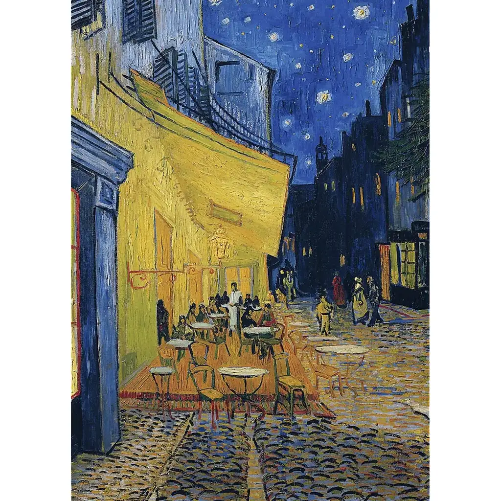 imagen de Vincent Van Gogh: Café nocturno 1000 piezas puzzle - Trefl 2