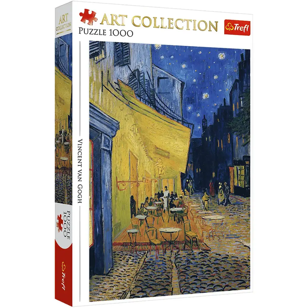 imagen de Vincent Van Gogh: Café nocturno 1000 piezas puzzle - Trefl 1
