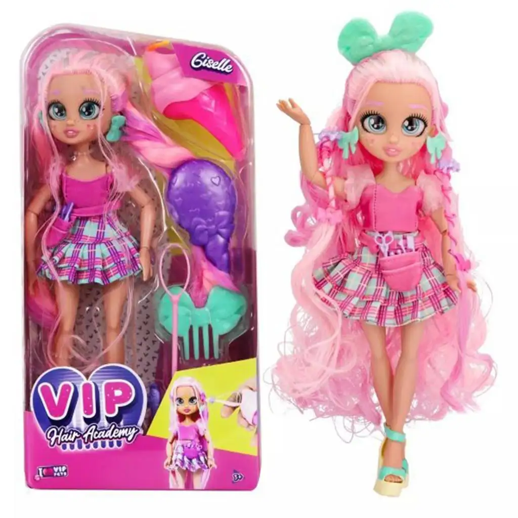 imagen de VIP Girls: Academia de Cabello muñeca de moda - Giselle 1