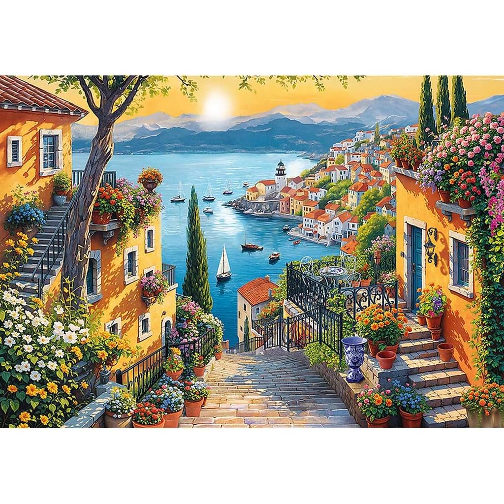 imagen de Vista de la playa puzzle de 1500 piezas - Trefl 2