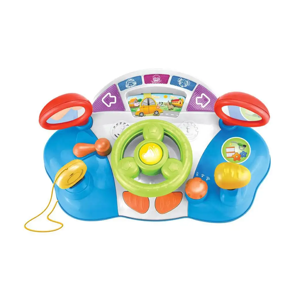 imagen de Volante para bebés con luz y sonido 2