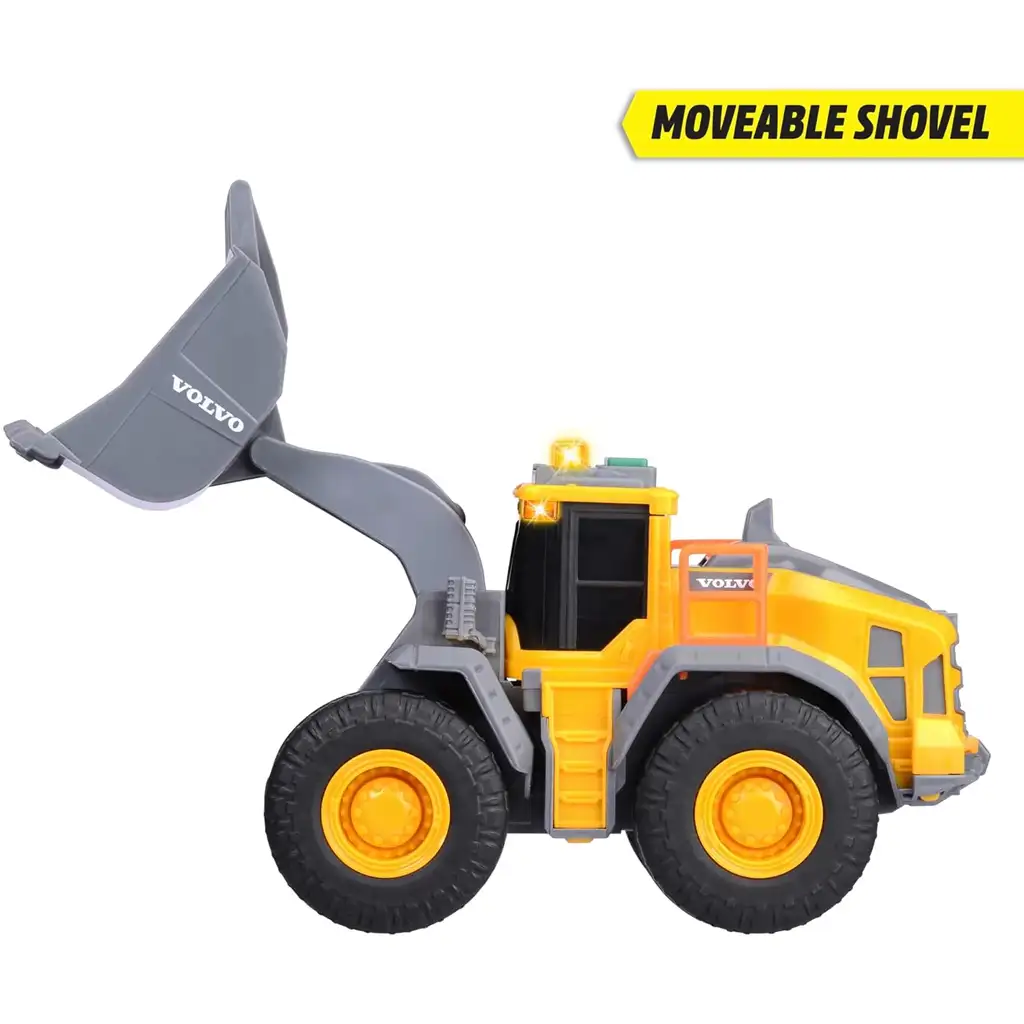 imagen de Volvo cargadora con efectos de luz y sonido 23cm - Dickie Toys 3