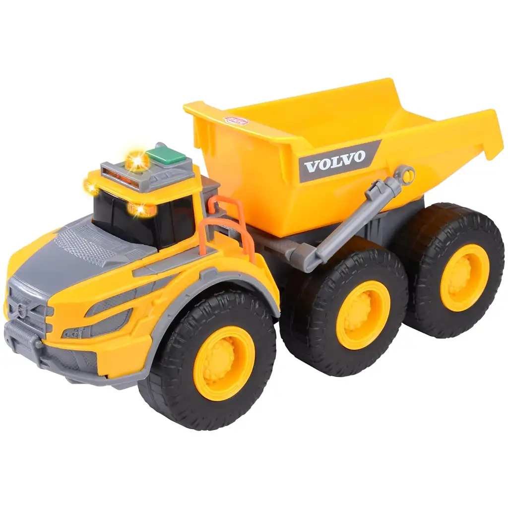 imagen de Volvo volquete con efectos de luz y sonido 23cm - Dickie Toys 2