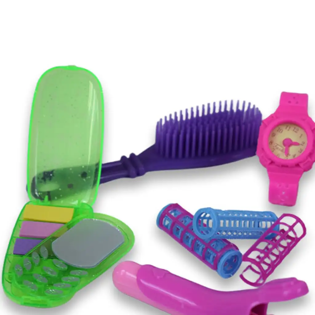 imagen de Vouge Girl: set de belleza de 11 piezas con horquillas, secador de pelo y teléfono 4