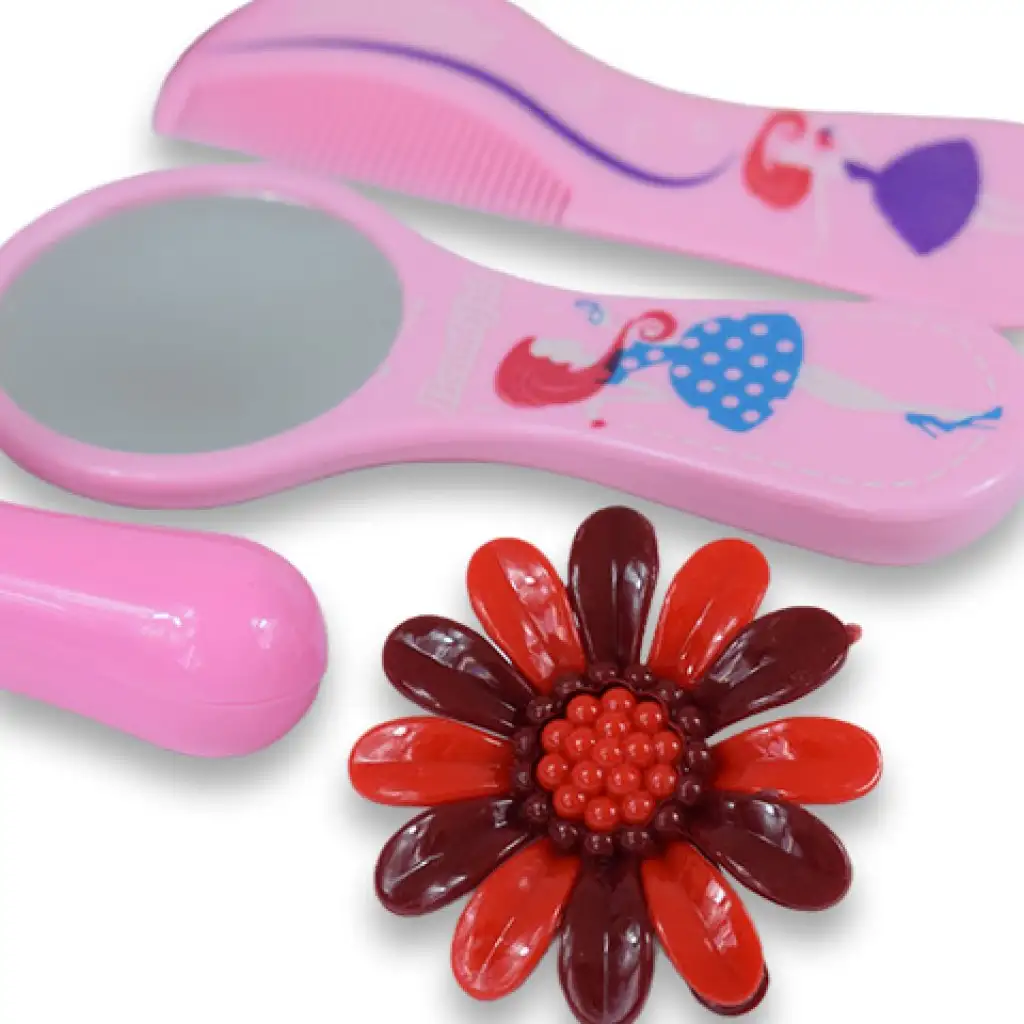 imagen de Vouge Girl: set de belleza de 11 piezas con horquillas, secador de pelo y teléfono 5