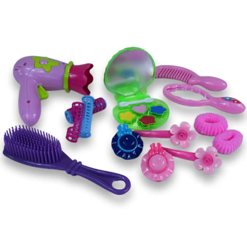 imagen de Vouge Girl: set de belleza de 13 piezas con horquillas, secador de pelo y accesorios 2