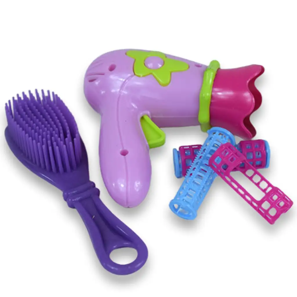 imagen de Vouge Girl: set de belleza de 13 piezas con horquillas, secador de pelo y accesorios 5