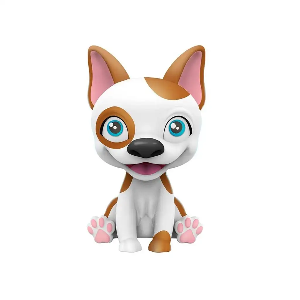 imagen de Washy Friends: Color Reveal perrito Boston Terrier de baño con bañera y accesorios 3