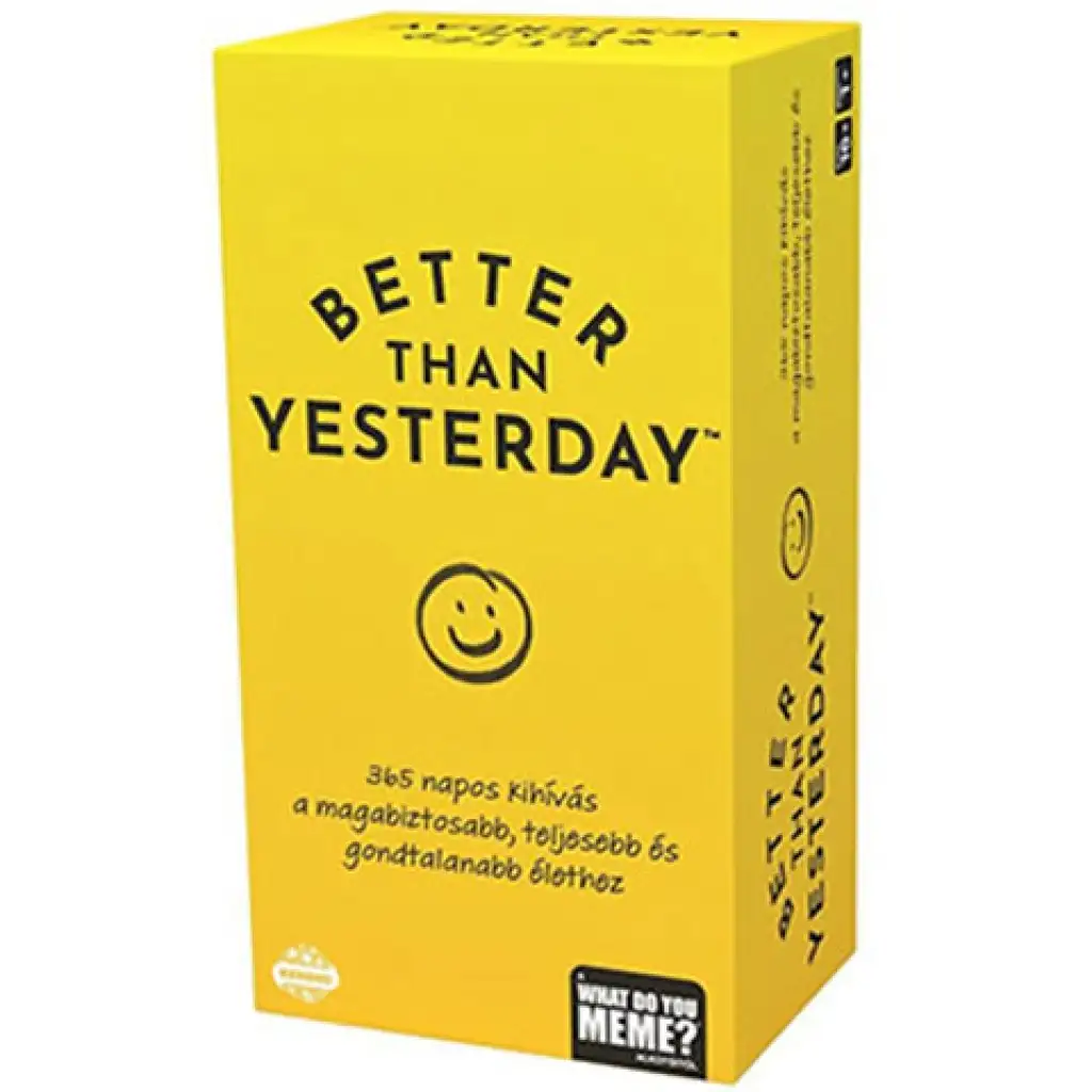 imagen de WDYM Better Than Yesterday juego de motivación 3