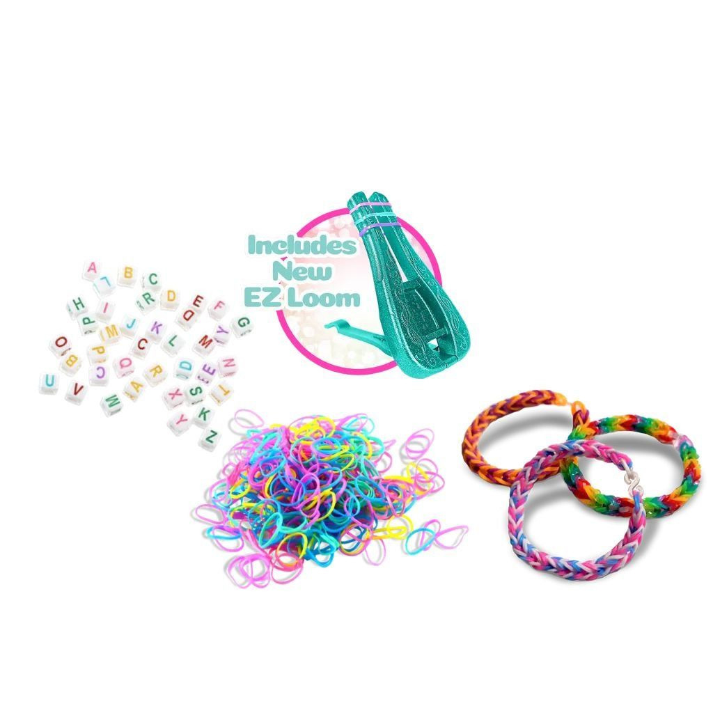 imagen de WeCool: ILY DIY kit de pulseras de goma con cuentas, en caja de almacenamiento 3