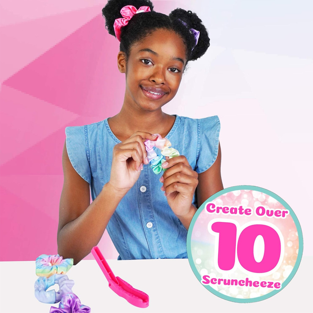 imagen de WeCool: ILY DIY Scruncheeze kit de creación de gomas para el cabello 4