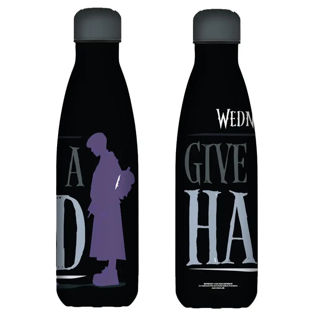 imagen de Wednesday: Dame una mano botella de vacío de acero inoxidable 500ml 2