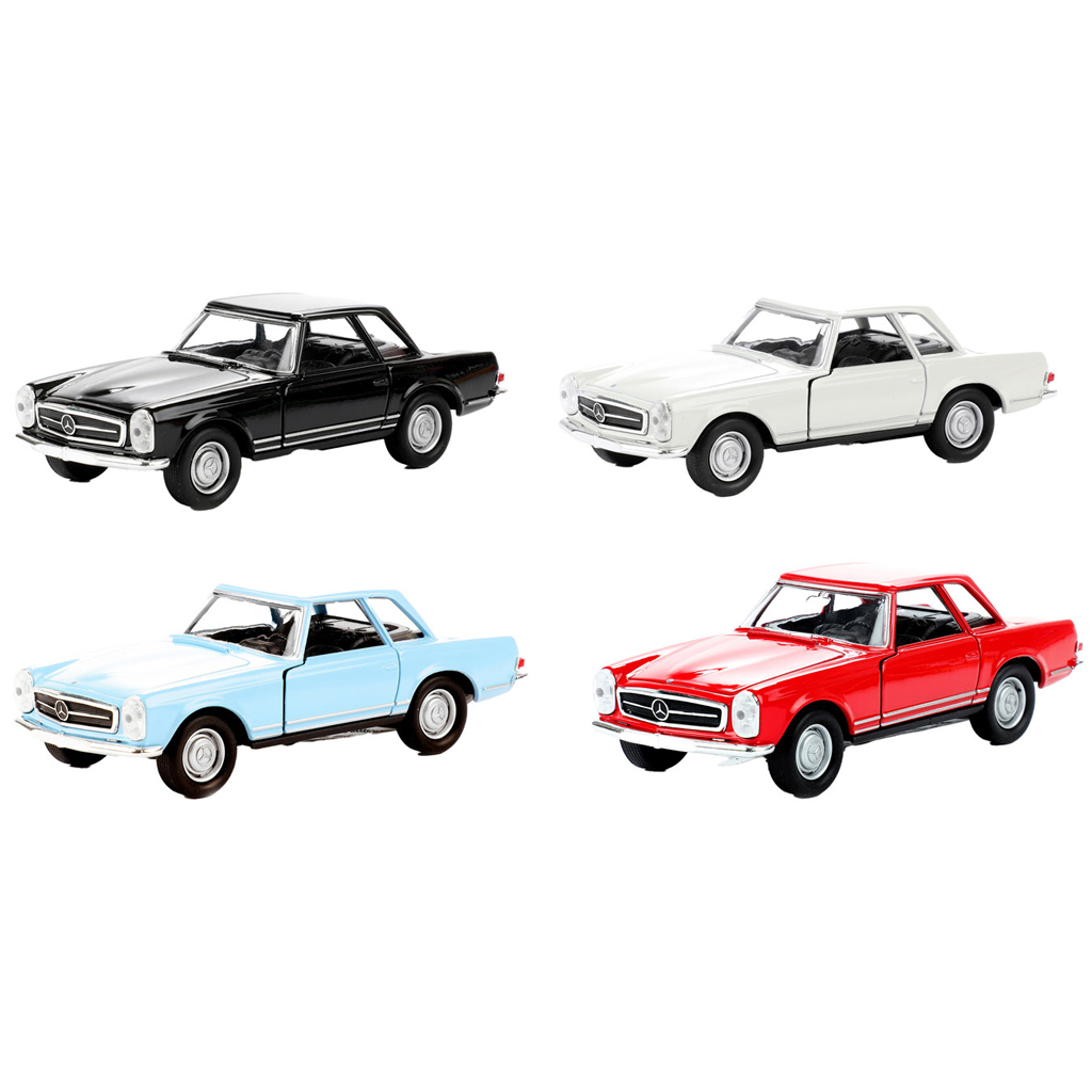 imagen de Welly: Mercedes-Benz 1963 230SL modelo de coche de metal en varias versiones 11cm 1