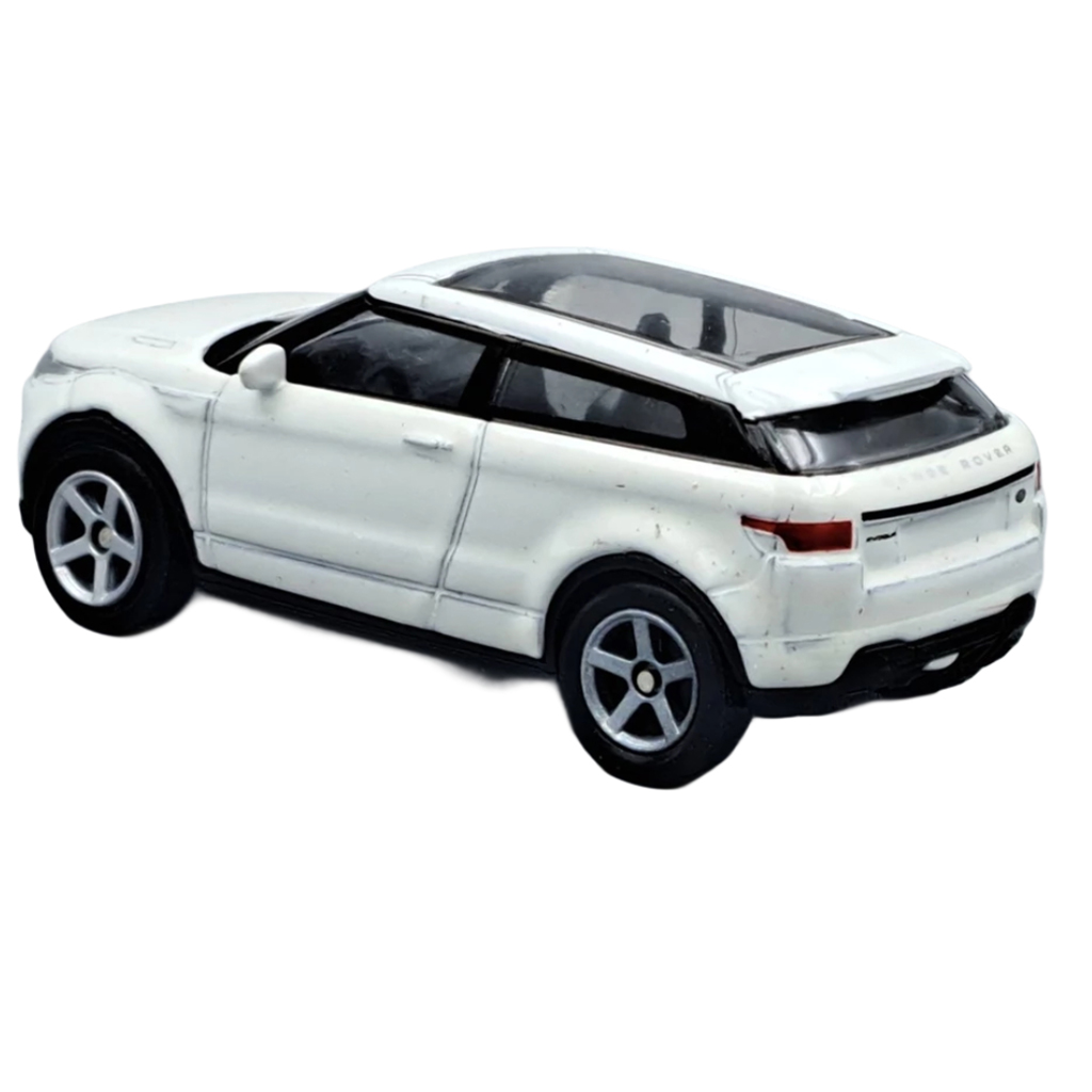 imagen de Welly: Modelo de coche pequeño de metal Land Rover Evoque blanco 1/64 3
