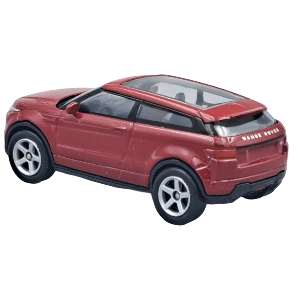 imagen de Welly: Modelo de coche pequeño de metal Land Rover Evoque burdeos 1/64 3