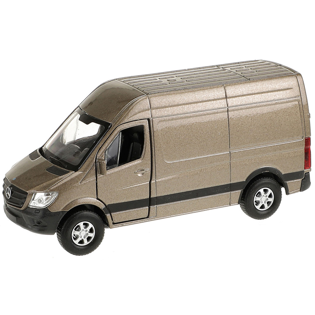imagen de Welly: modelo de coche pequeño de metal Mercedes-Benz Sprinter en varias versiones de 11 cm 2