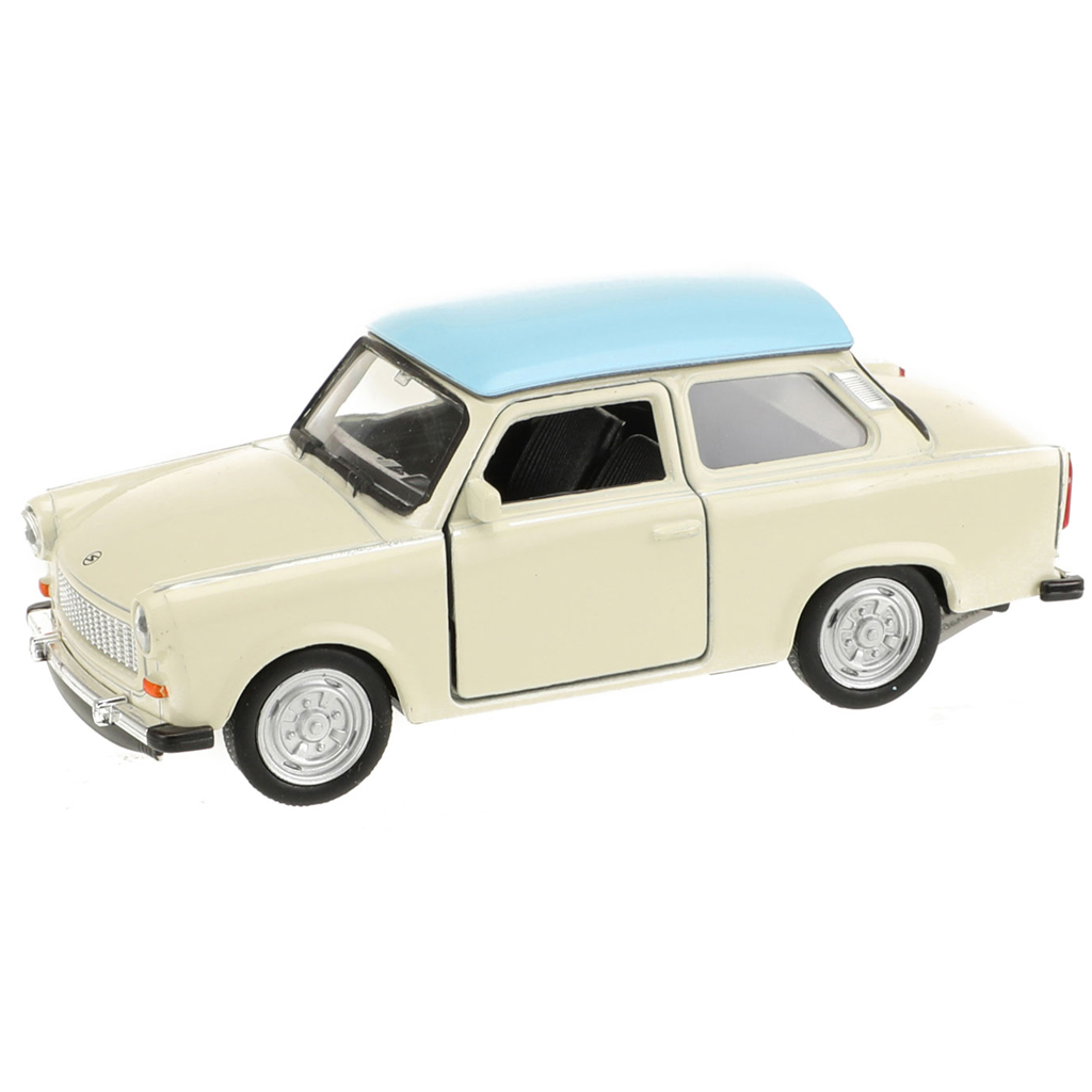 imagen de Welly: Modelo de coche pequeño de metal Trabant 601 en varias versiones 11cm 2