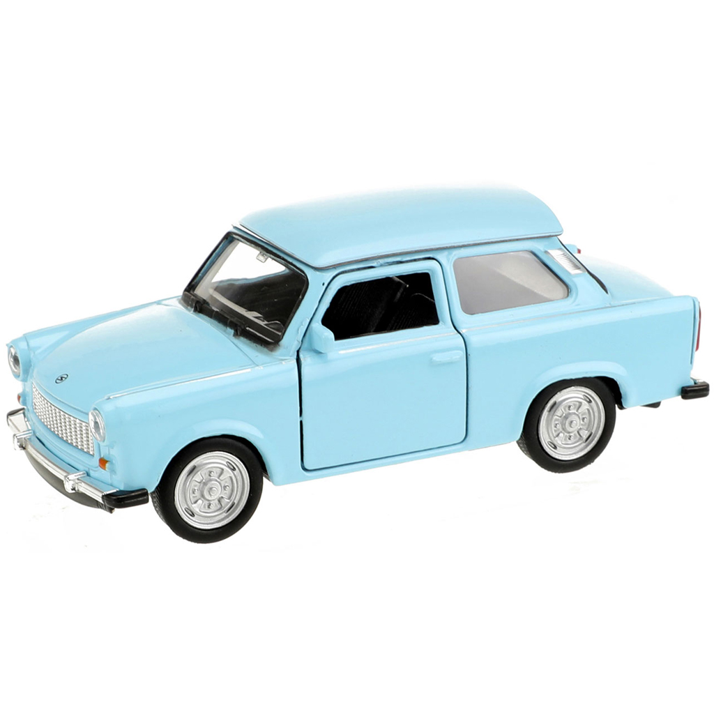 imagen de Welly: Modelo de coche pequeño de metal Trabant 601 en varias versiones 11cm 4