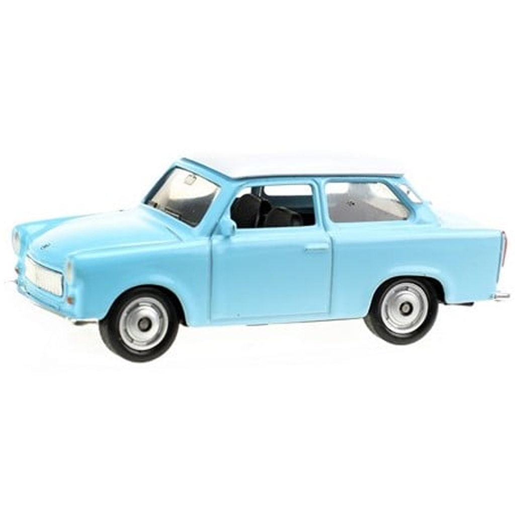 imagen de Welly: Modelo de coche pequeño de metal Trabant en varias versiones 1/64 3