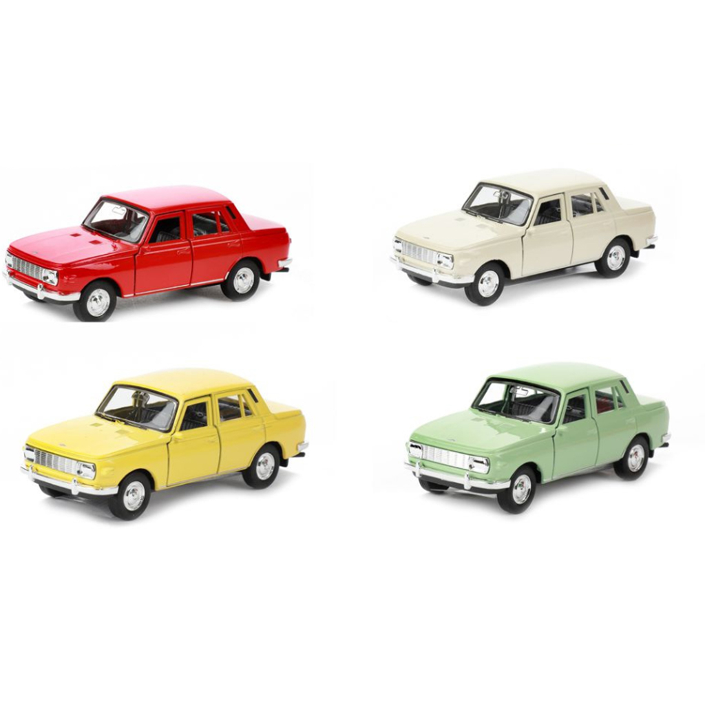 imagen de Welly: modelo de coche pequeño de metal Wartburg 353 en varias versiones 11cm 1