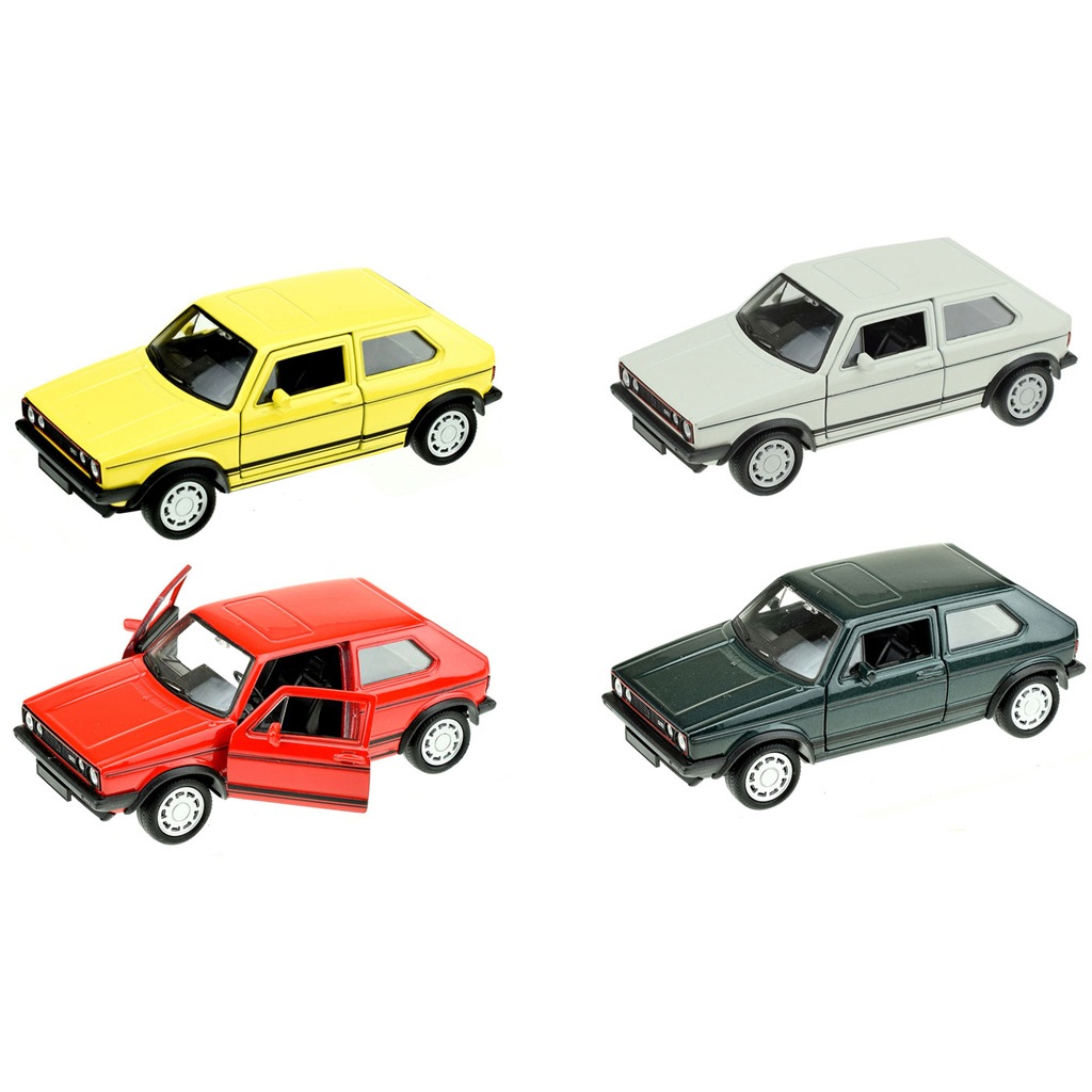 imagen de Welly: Volkswagen Golf I GTI modelo de coche de metal en varias versiones 11cm 1