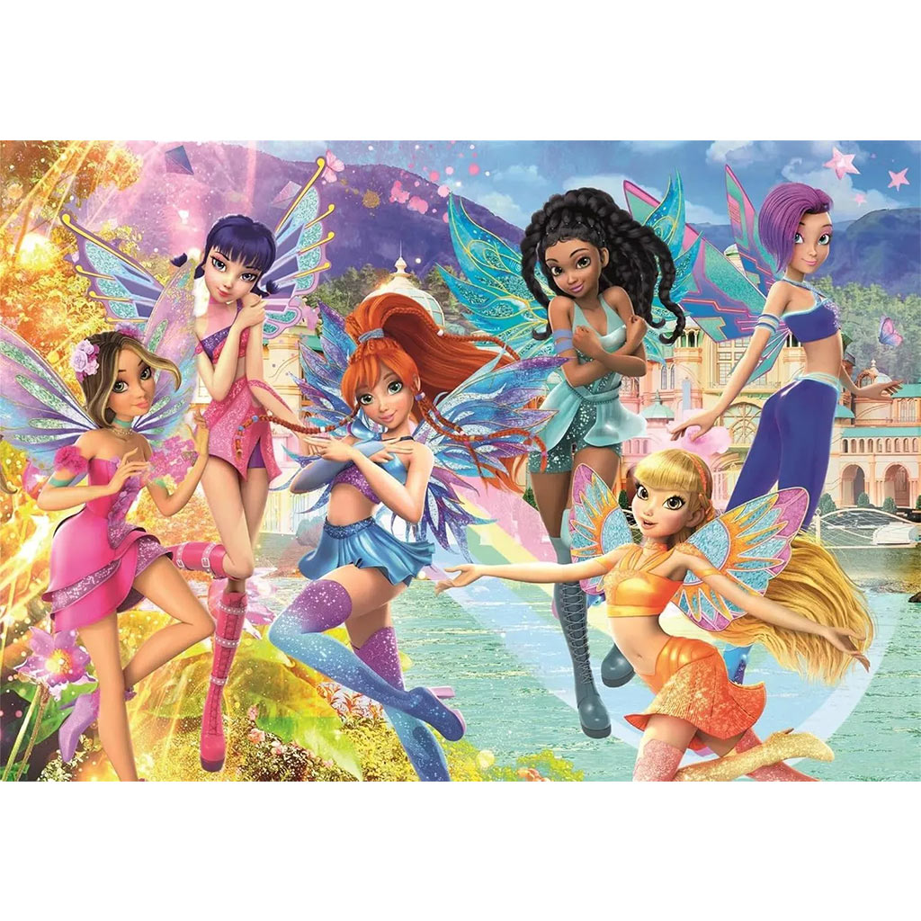 imagen de Winx Club hadas 300 piezas Super Puzzle - Clementoni 2
