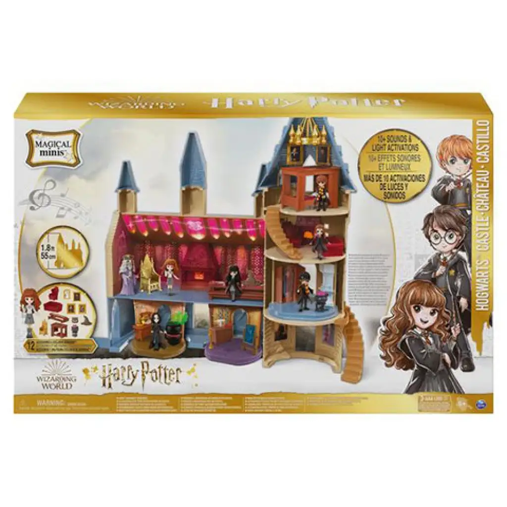 imagen de Wizarding World: Harry Potter Castillo de Hogwarts Juego de Set - Spin Master 1