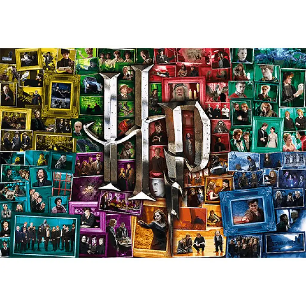 imagen de Wizarding World Harry Potter mundo mágico puzzle de 1500 piezas - Trefl 2