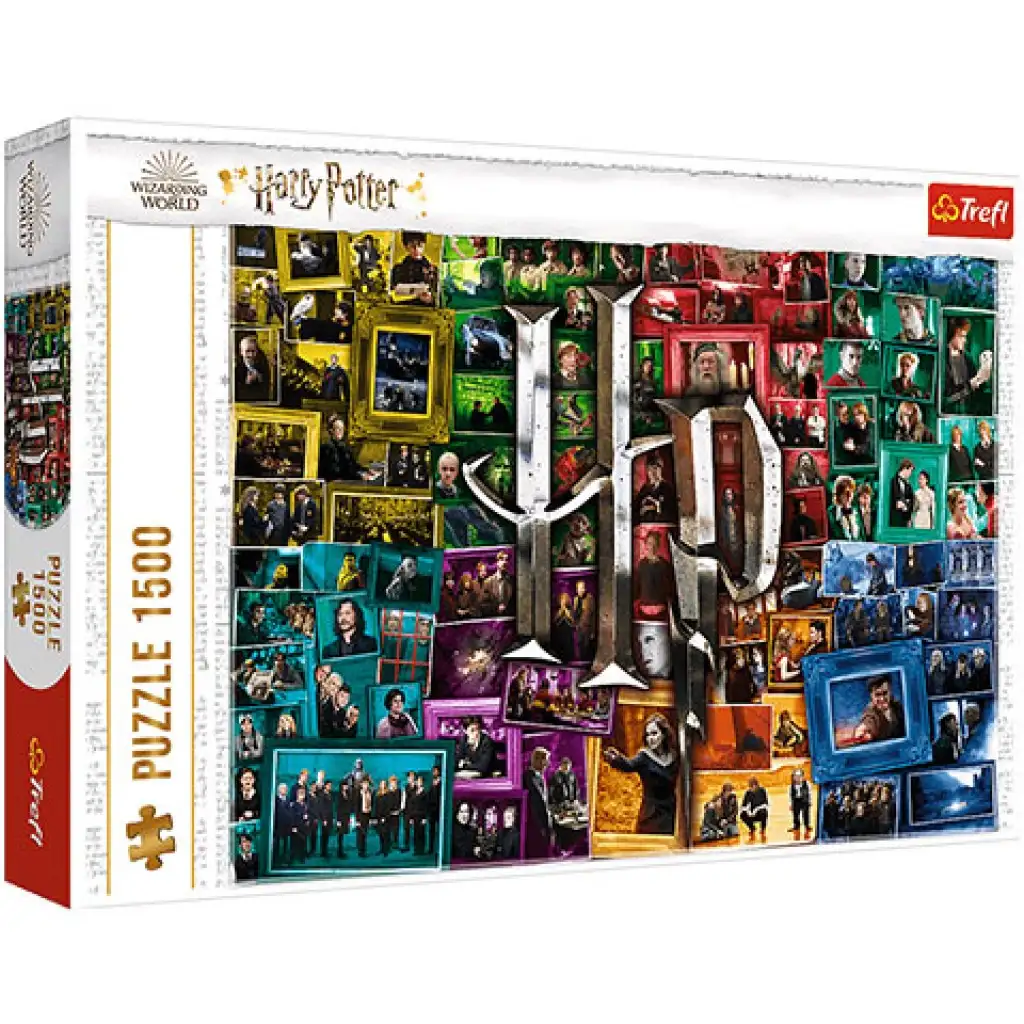 imagen de Wizarding World Harry Potter mundo mágico puzzle de 1500 piezas - Trefl 1