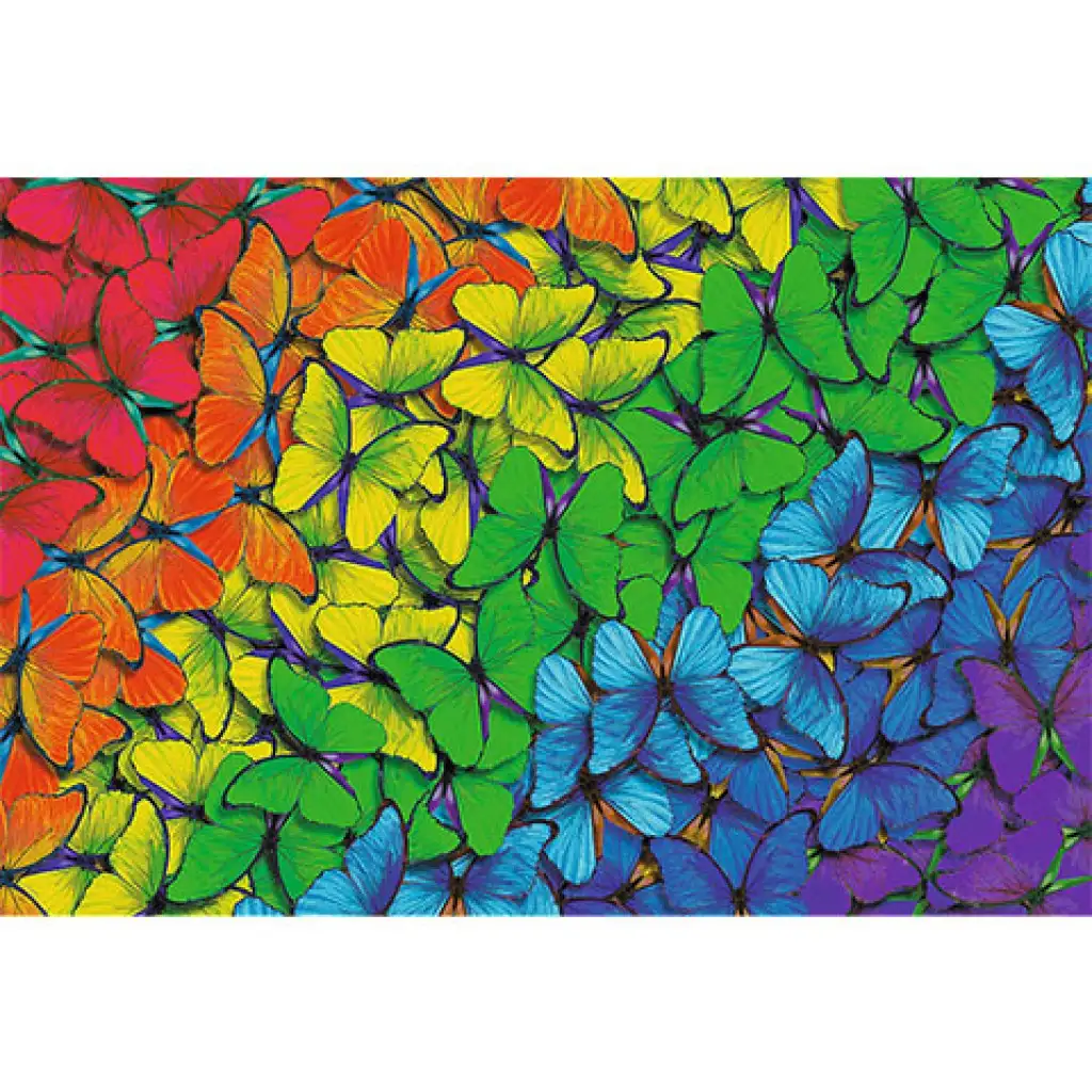 imagen de Wood Craft: Rompecabezas de mariposas de madera 500+1 piezas - Trefl 2